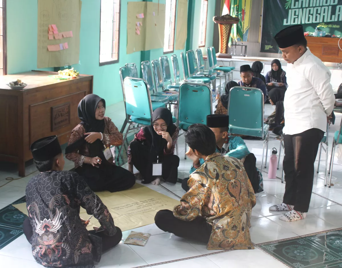 Peserta dan pengurus mengikuti pembukaan Lakmud Jenggala 2026 di Jabon.