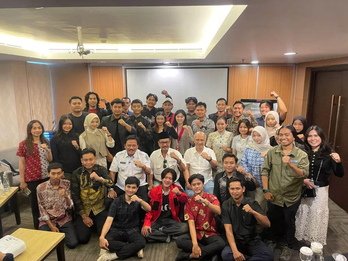 Pelatihan Jurnalistik Batch #3 yang digelar DPC Gerakan Mahasiswa Nasional Indonesia (GMNI) Surabaya Raya bersama Rumah Literasi Digital (RLD) di Hotel The Alana Surabaya, Jumat (16/10/2026).