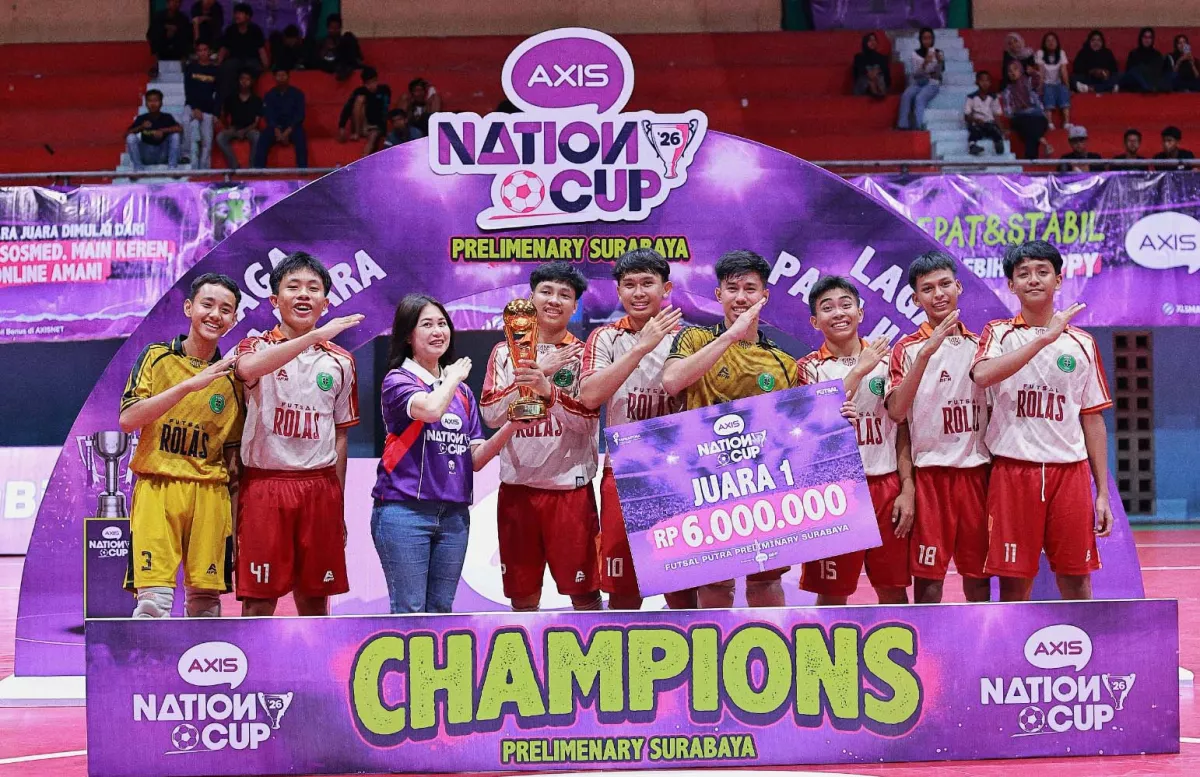 Kemenangan tersebut sekaligus membuka jalan bagi SMAN 12 Surabaya untuk tampil pada Final Regional AXIS Nation Cup 2026. Jika kembali meraih hasil terbaik