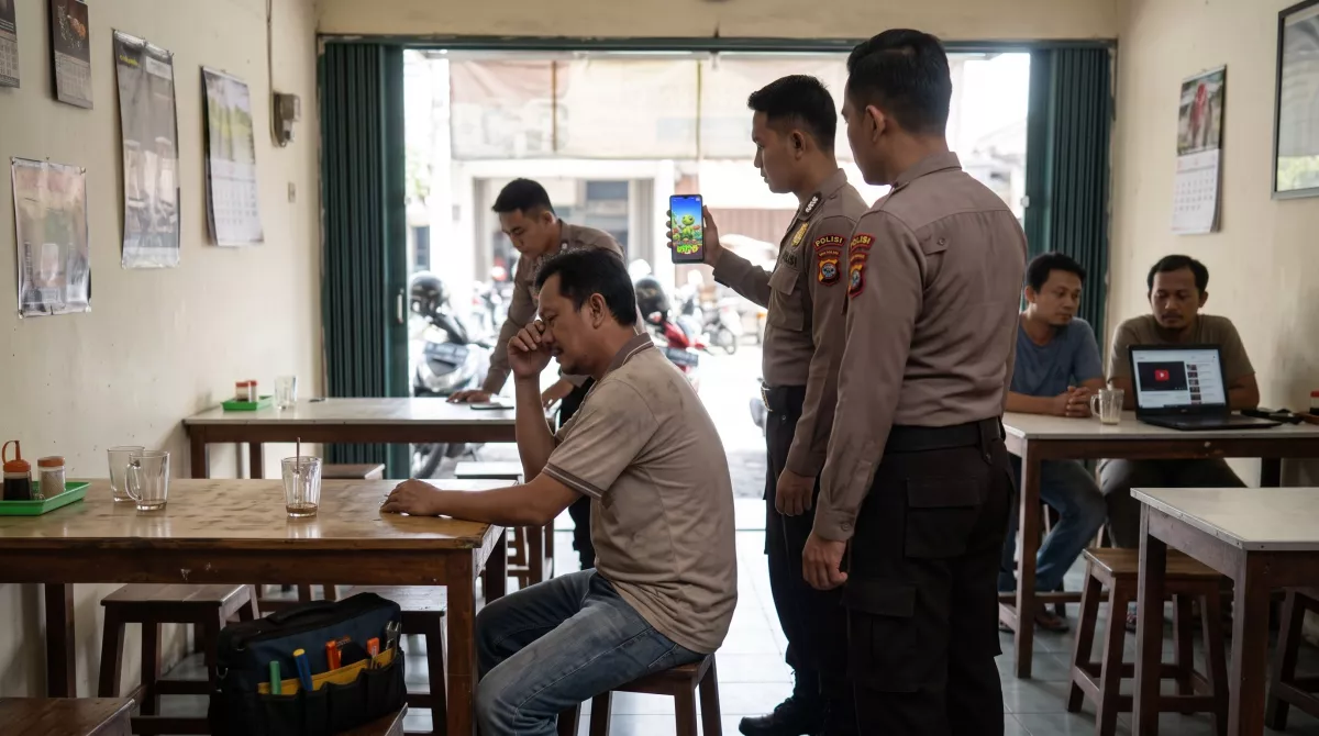 Aplikasi HGI Ditemukan di HP, Warga Simo Divonis Setahun Penjara