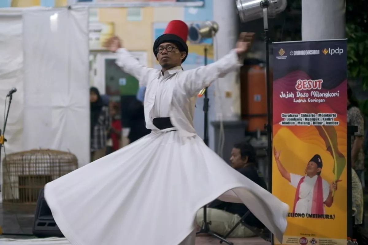 Tari Sufi Nusantara Rumah Cinta Surabaya